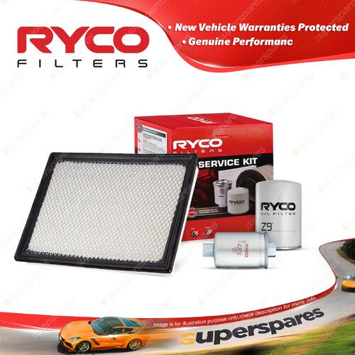 Ryco Oil Air Fuel Filter Service Kit for Ford Fairlane AU I-II NC NF NL