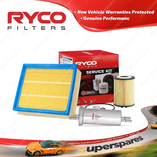 Ryco Oil Air Fuel Filter Service Kit for BMW X5 E53 11/2003-02/2007