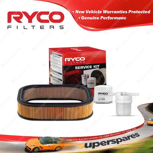 Ryco Oil Air Fuel Filter Service Kit for Honda Acty VD 10/1982-1986