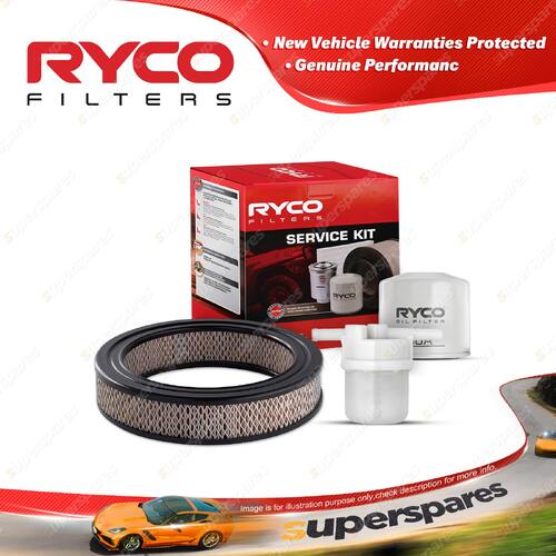 Ryco Oil Air Fuel Filter Service Kit for Honda City VF 01/1984-1986