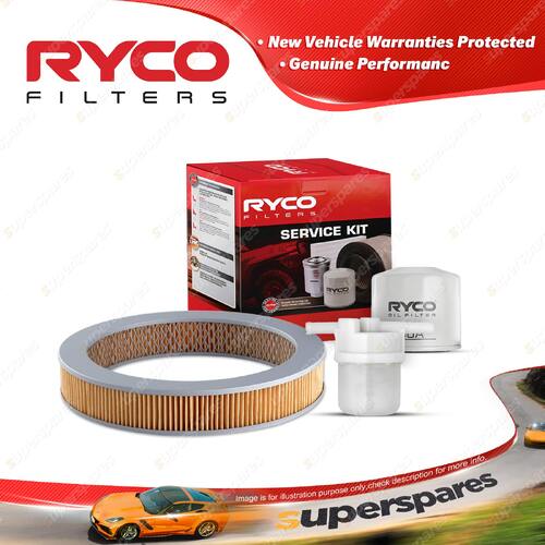 Premium Quality Ryco Oil Air Fuel Filter Service Kit for Honda Civic 1983-1987