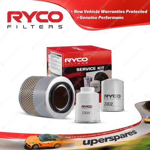 Premium Quality Ryco Oil Air Fuel Filter Service Kit for Isuzu Mu 1990-1993