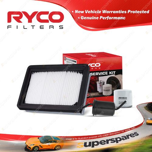 Ryco Oil Air Fuel Filter Service Kit for Mazda E1800 FWD 02/2003-2006