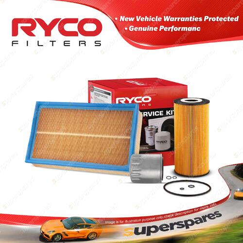 Ryco Oil Air Fuel Filter Service Kit for Mercedes Benz E300D W210 07/1997-1999