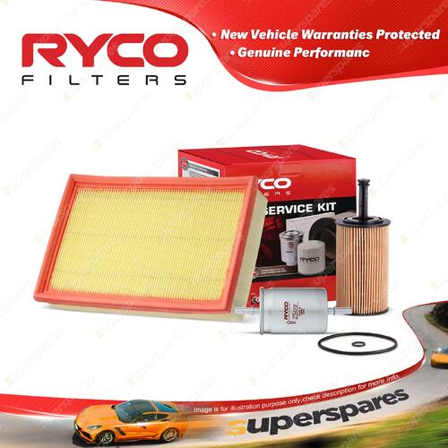 Ryco Oil Air Fuel Filter Service Kit for Peugeot 307 T5 TU5JP4 11/2001-2005