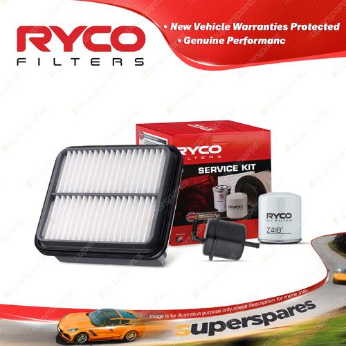 Ryco Oil Air Fuel Filter Service Kit for Suzuki Baleno SY416 04/1995-11/2001