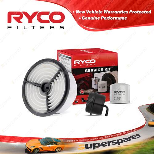 Ryco Oil Air Fuel Filter Service Kit for Suzuki Swift Gti SF 1989-05/2000