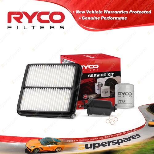 Ryco Oil Air Fuel Filter Service Kit for Suzuki Vitara SV620 LWB 04/1995-09/1999