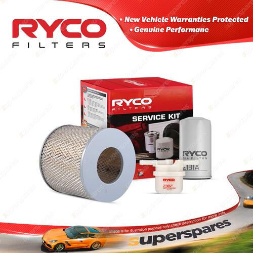 Ryco Oil Air Fuel Filter Service Kit for Toyota Hilux RN406 SR5 01/1992-1997