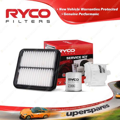 Ryco Oil Air Fuel Filter Service Kit for Toyota Prius NHW11 10/2001-10/2003