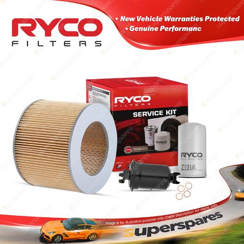 Ryco Oil Air Fuel Filter Service Kit for Toyota Supra MA61 10/1983-1986