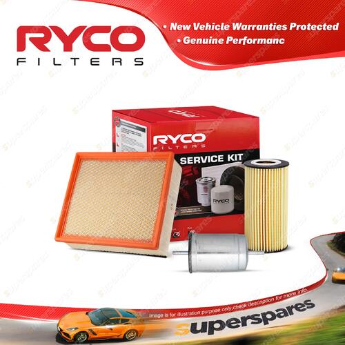 Ryco Oil Air Fuel Filter Service Kit for Volvo C70 MC68 T5 12/2006-08/2010