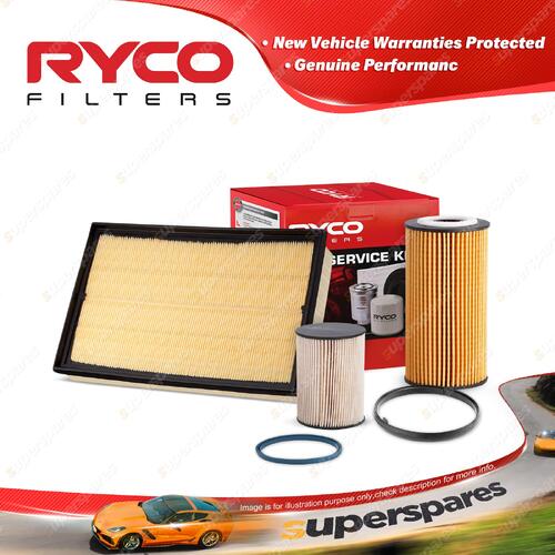 Ryco Oil Air Fuel Filter Service Kit for Volvo Xc70 BZ71 D5 12/2007-12/2013