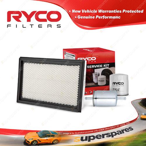 Ryco Oil Air Fuel Filter Service Kit for Toyota Lexcen KT MT PT ST T4