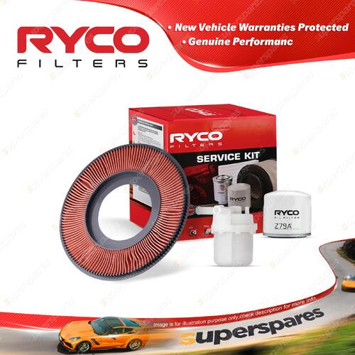 Ryco Oil Air Fuel Filter Service Kit for Mazda 323 BF Protege BG 4cyl 1.6L