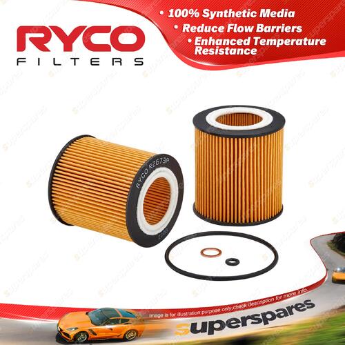 Premium Quality Ryco Oil Filter for BMW 523i E60 E61 F10 F11 F18 2.5L Petrol