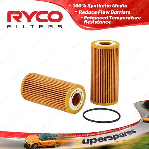 Ryco Oil Filter for Porsche MACAN 2.0L Petrol 4Cyl 03/2017-On R2748P