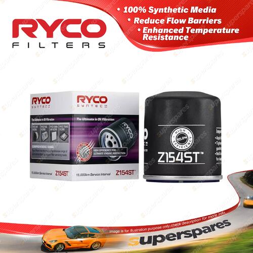 Ryco SynTec Oil Filter for Holden Barina SB TK XC Calibra YE95 Camira JB JD JE