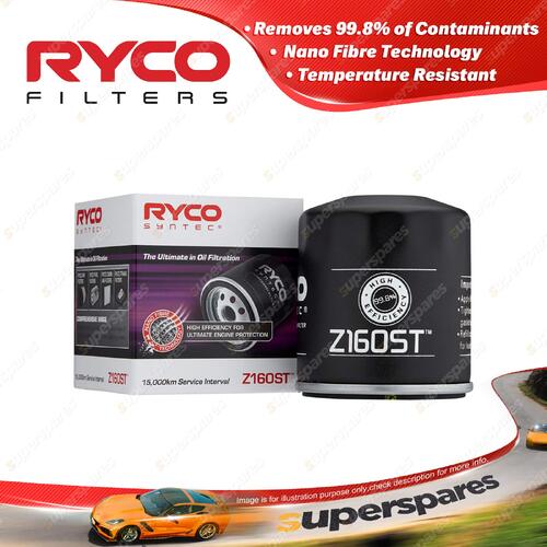 Ryco SynTec Oil Filter for Holden Commodore VG VP VR VS VU VY VZ VN VT II VX V8