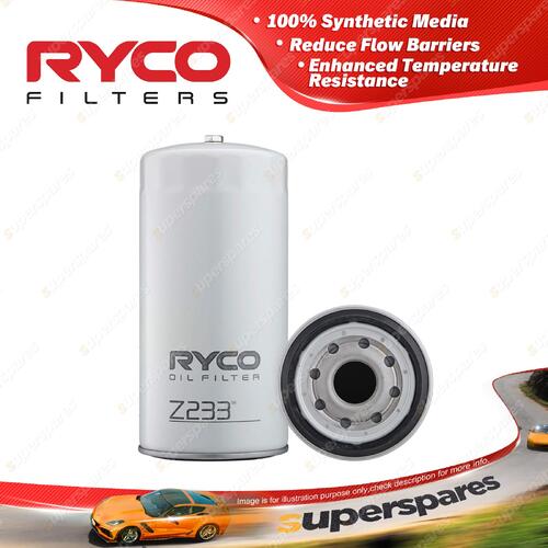 Ryco Oil Filter for Isuzu E Series EXZ F FRR13 FRR13 FTR13 FVD950