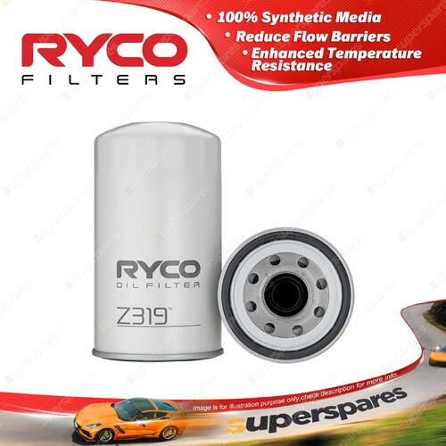 Ryco Oil Filter for Toyota Coaster RX4JFT 5.3L Diesel 4Cyl 06/1996-05/1999