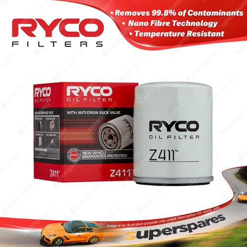 Ryco SynTec Oil Filter for Daihatsu Charade CS CX TL G100 102 200 202 LS LX EX