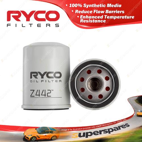 Ryco Oil Filter for Mazda FAMILIA BV BW 4cyl 1.2 1.8 Petrol CR12DE