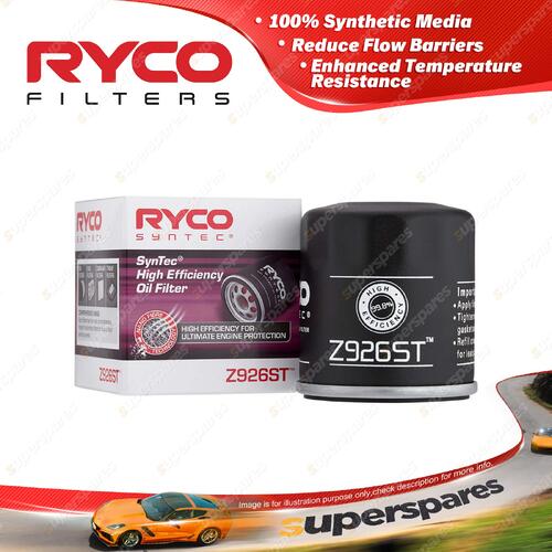 Ryco Oil Filter for Alfa Romeo 2600 Type 106 Turbo Diesel 6Cyl 2.6L