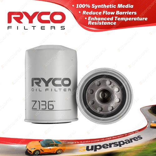 Premium Quality Long Life Genuine Performance Brand New Ryco Oil Filter Z136