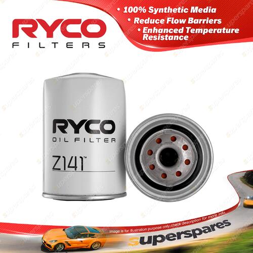 Ryco Oil Filter for Fiat DUCATO JTD 4cyl 2.3 Turbo Diesel F1AE0481C