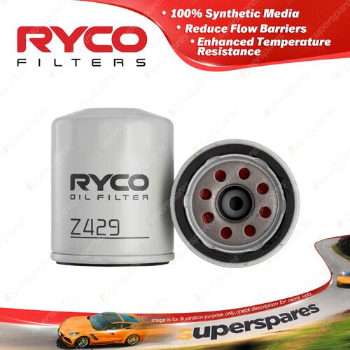 Ryco Oil Filter for Nissan Vanette S20 S21 2.2 Diesel R2 Full Flow filter