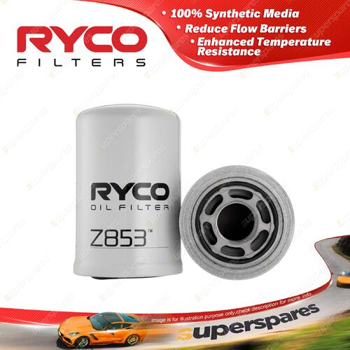 1pc Ryco HD Oil Hydraulic Spin-On Filter Z853 Premium Quality Brand New