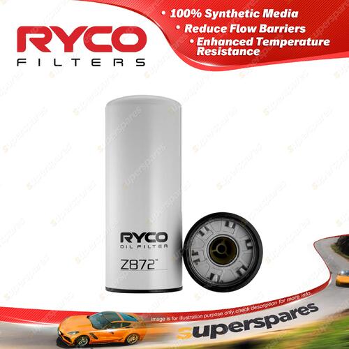 1pc Ryco HD Oil Spin-On Filter Z872 Premium Quality Genuine Performance