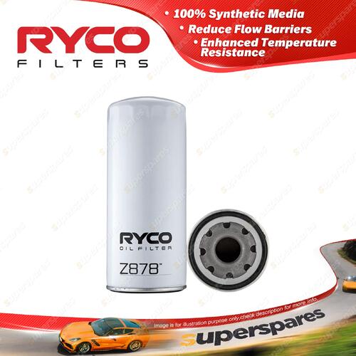 1pc Ryco HD Oil Spin-On Filter Z878 Premium Quality Genuine Performance