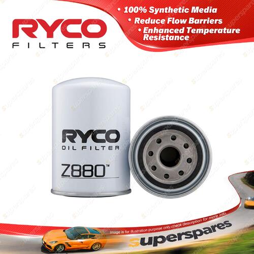 1pc Ryco HD Oil Spin-On Filter Z880 Premium Quality Genuine Performance