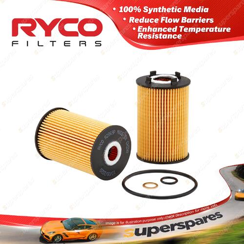 Ryco Oil Filter for Ssangyong Korando C200 2.0L 4Cyl M172.950 10/2012-2/2018