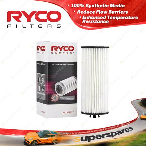 Ryco Oil Filter for Abarth 124 Spider 1.4 348 4Cyl RWD Petrol 1368cc 03/2016-On