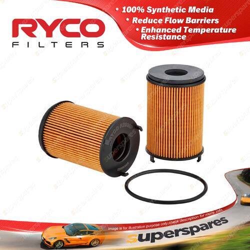 Ryco Oil Filter for Mazda BT-50 B19C 1.9L TD Turbo Diesel 4Cyl 11/2021-on