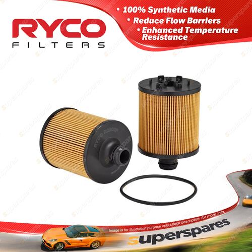 Ryco Oil Filter for Volkswagen Touareg V8 DMVB Engine 08/2020-06/2021