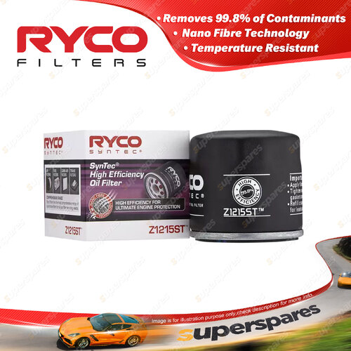 Ryco Syntec Oil Filter for Nissan X-Trail T33 2.5L Petrol PR25DD 08/2022-On