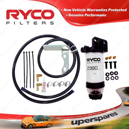 Ryco Dedicated Fuel Water Separator Kit pre-fuel for Mazda BT-50 3.2L