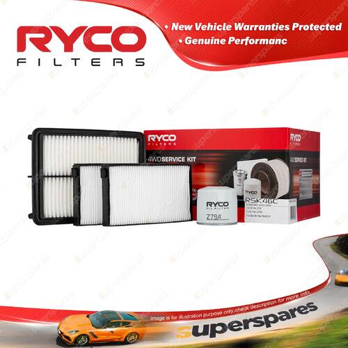 Ryco Light Commercial Filter Service Kit for Hyundai iMax iLoad with G4KG Engine