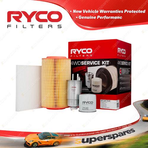 Ryco Light Commercial Filter Service Kit for FIAT Ducato JTD F1AE engine