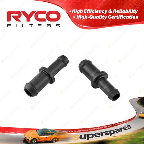 2 x Ryco Straight Hose Joiners Suitable for PCV hoses with ID 16mm to 12mm