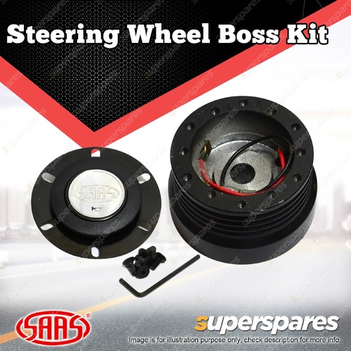 SAAS Flat Steering Wheels Boss Kit for Mitsubishi Cordia L200 L300 Express 80-82