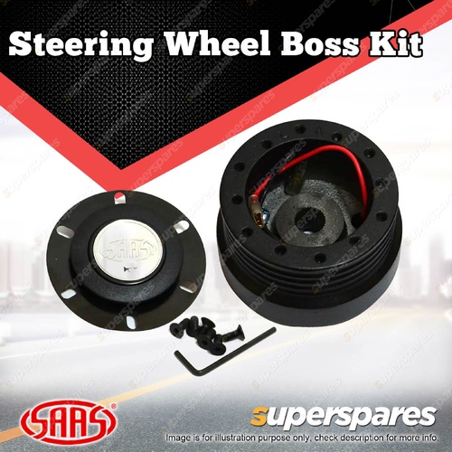 SAAS Flat Steering Wheels Boss Kit for Mitsubishi L300 Express Pajero NA ND