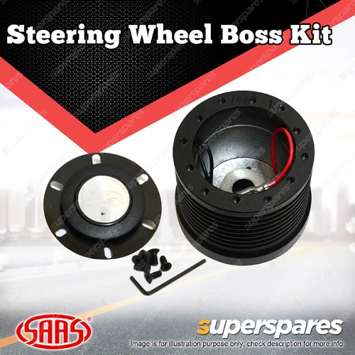 SAAS Flat Spoked Steering Wheels Boss Kit for Ford Maverick 1988-1996