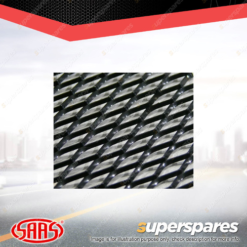 SAAS Body Kit Grille Mesh - Black Grille Net Universal 400mm x 280mm