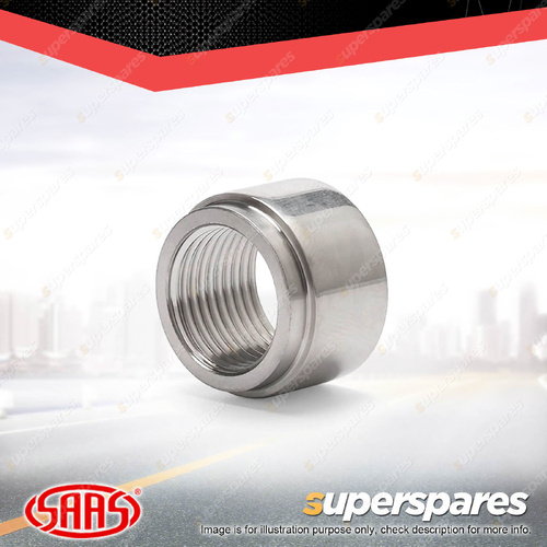 SAAS Oxygen Sensor Weld In Temperature Bung 304 Stainless Steel M18 x 1.5