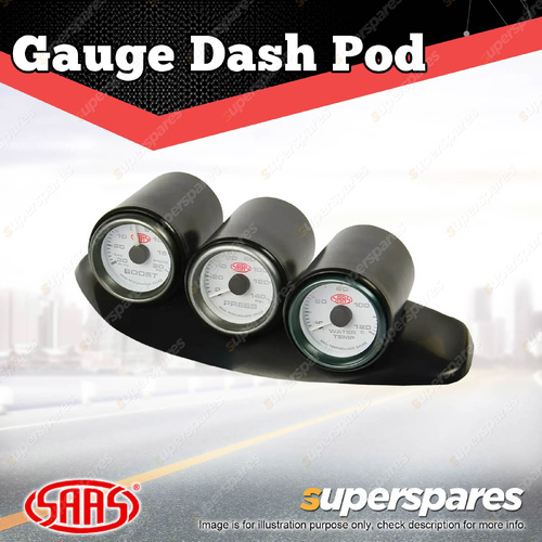 SAAS Gauge Dash Pod Brushed ABS Plastic for Commodore VF - VFII 2013 - 2017